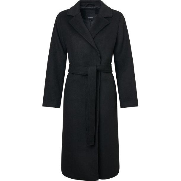 Alix Coat - Uldfrakke - Black - Sort
